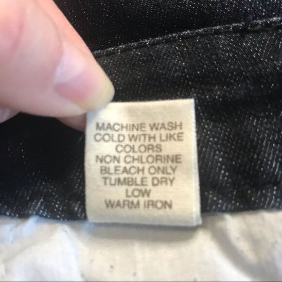 Avenue Jeans Metallic Thread Cropped Trouser Jeans Sz 16 - Picture 10 of 11